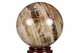 Gorgeous Polished Hematoid Quartz Sphere #203517-1
